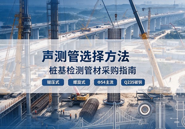 蒙城声测管选型标准